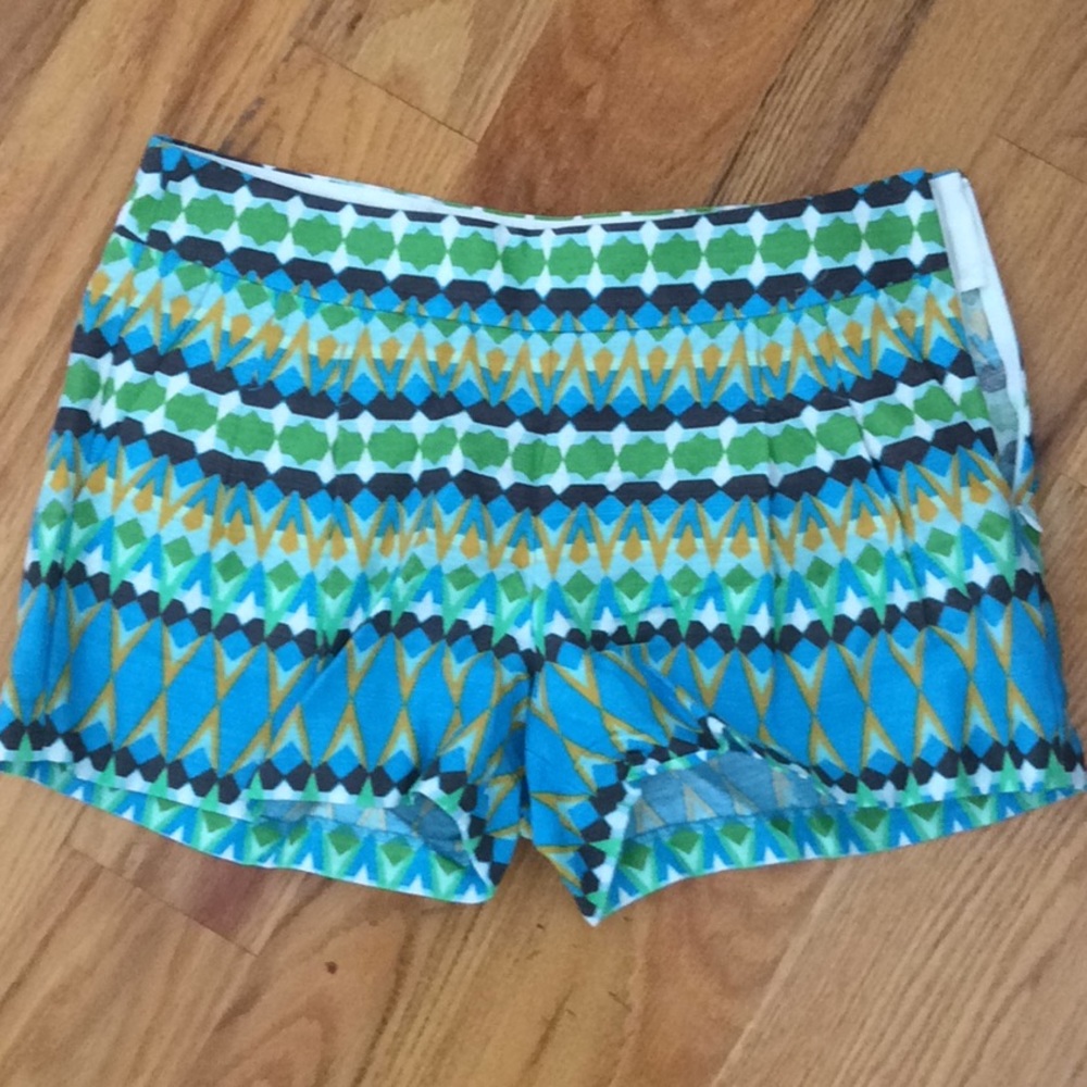 Jcrew patterned shorts